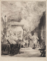 KG 03660
<br/>
Dood van Maria ( B 99 )
<br/>
<em>Rembrandt (1606-1669)</em>